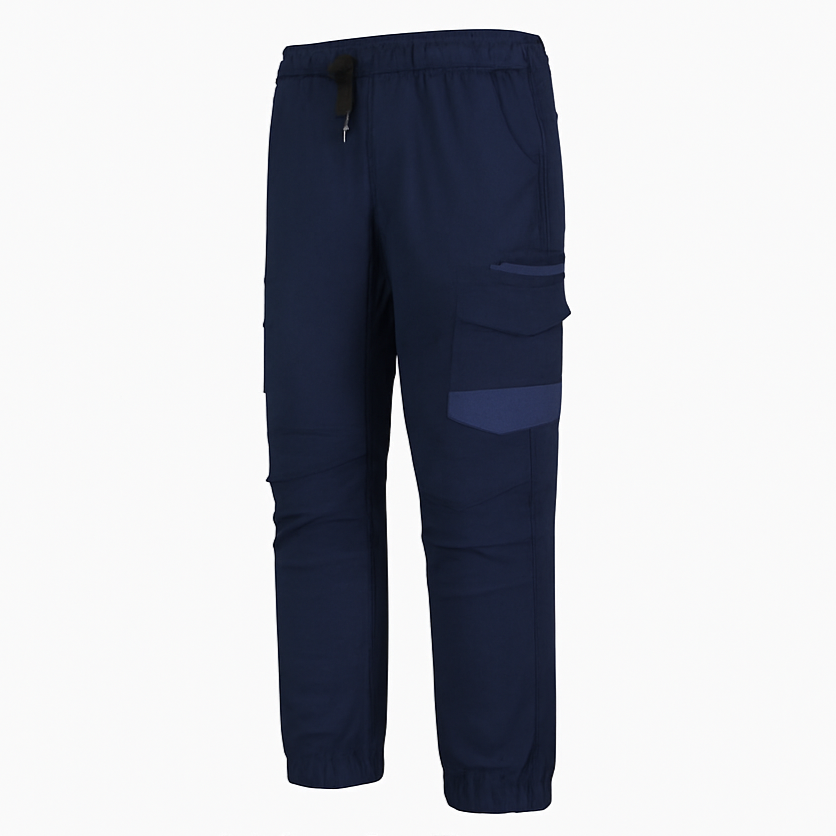 Navy Industrial Cargo Pants