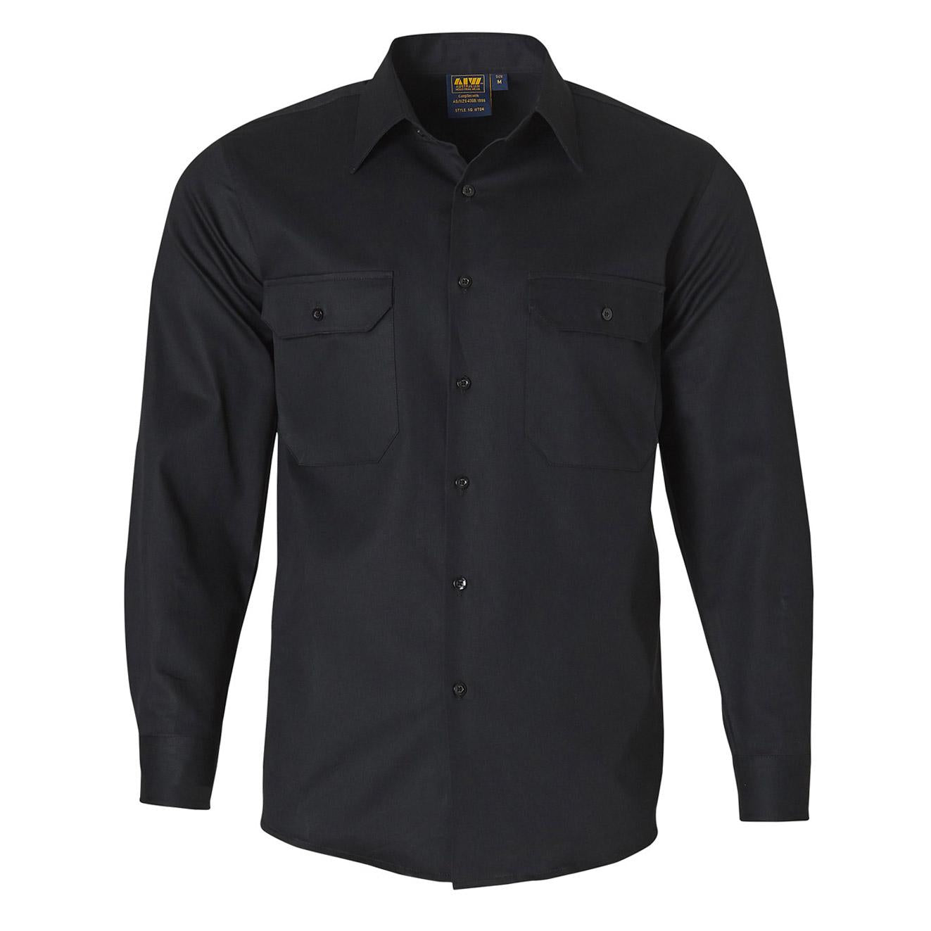 Men's Long-Sleeve Work Shirt
