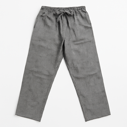 Classic Houndstooth Chef Pants
