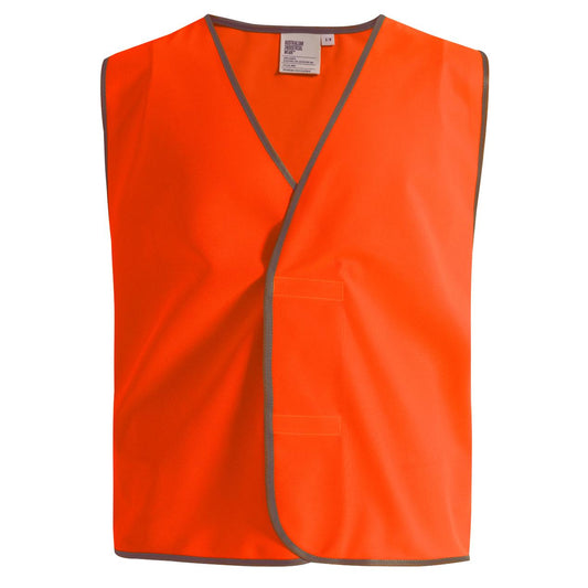 Unisex High-Visibility Safety Vest with Velcro Closure