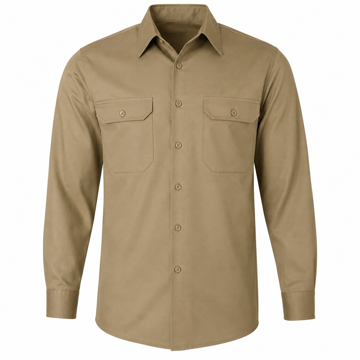 Men's Long-Sleeve Work Shirt Men's Long-Sleeve Work Shirt